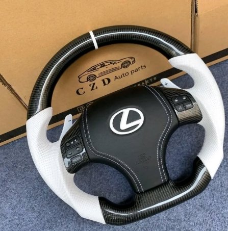 Brand New Carbon Fiber Steering Wheel – Fits All Lexus Models (2017–2024)